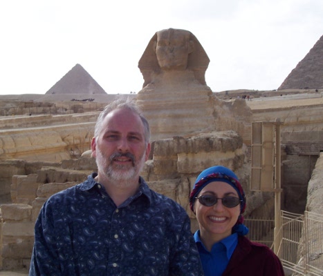 Nathan and Yosifah in Egypt 2006